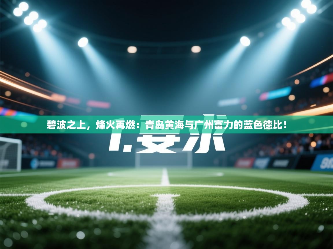 碧波之上,烽火再燃:青岛黄海与广州富力的蓝色德比! 第2张